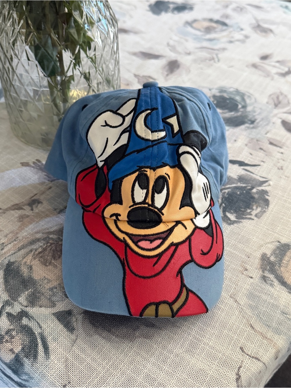 Disney Parks Mickey Mouse Sorcerer Hat Blue Baseball Cap vintage kids